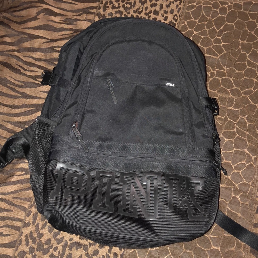 Pink back bag